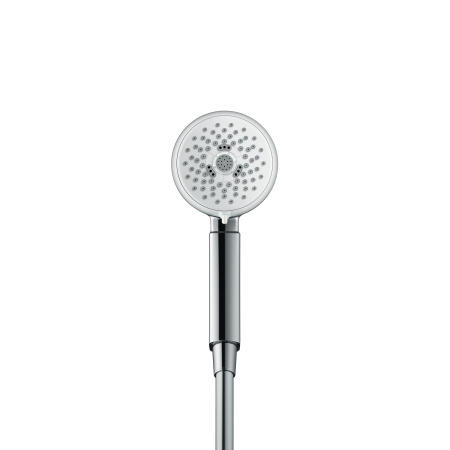 Ручной душ hansgrohe Crometta 100 3jet Multi 26823400, белый/хром