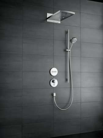 Переключатель потоков для душа hansgrohe ShowerSelect на 3 потребителя 15745000, хром