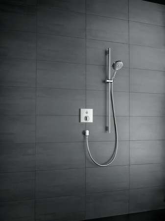 Внешняя часть смесителя для душа hansgrohe ShowerSelect скрытого монтажа на 1 потребителя 15767000, хром