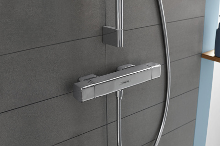 Термостат для душа hansgrohe Ecostat E 15773000, хром
