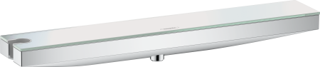 Шланговое подключение hansgrohe Rainfinity Porter 500 с полкой и держателем для душа слева 26843000, хром
