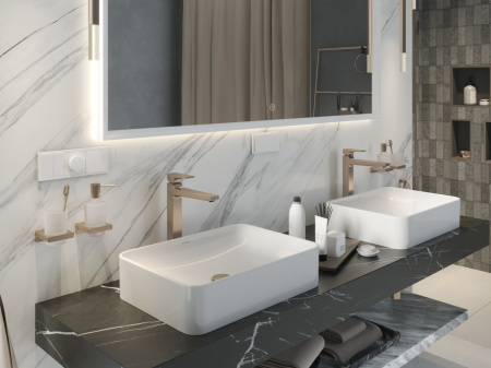 Раковина hansgrohe Xuniva Q накладная 55x40 см, 60168450, белый