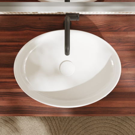 Раковина hansgrohe Xuniva D накладная 55x40 см, 60165450, белый