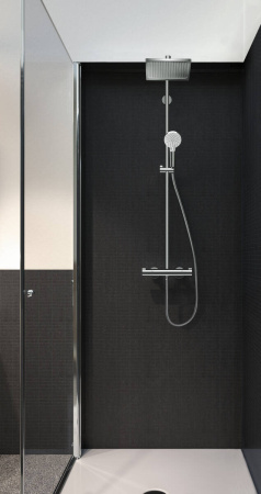 Душевая система hansgrohe Crometta Е 240 1jet с термостатом 27271000, хром