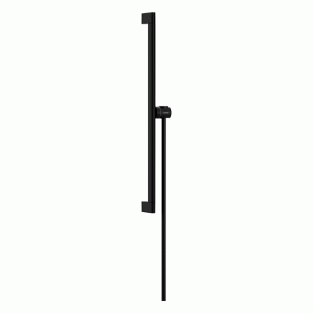 Душевая штанга hansgrohe Unica S Puro 650 мм со слайдером и шлангом Isiflex 1600 мм 24402670, матовый черный