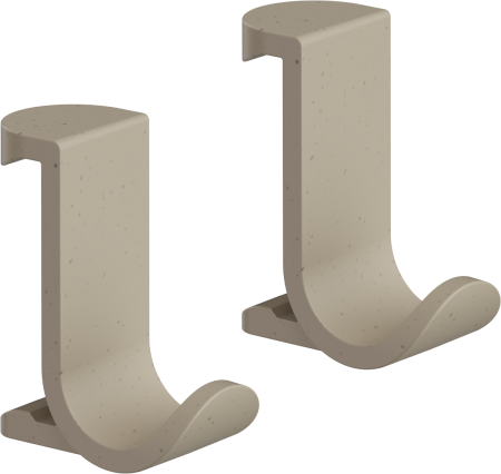 Крючок широкий hansgrohe WallStoris Planet Edition 28915210, песок