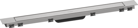 Внешняя часть трапа для душа hansgrohe RainDrain Match Plus, 80 см, с регулировкой по высоте 56215800, нержавеющая сталь
