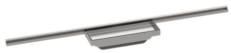 Внешняя часть трапа для душа hansgrohe RainDrain Minimalistic, 80 см, с регулировкой по высоте 56220000, хром