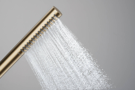 Ручной душ hansgrohe Pulsify S 100 1jet EcoSmart+, 24126140, шлифованная бронза