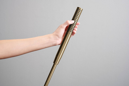 Ручной душ hansgrohe Pulsify S 100 1jet EcoSmart+, 24126140, шлифованная бронза