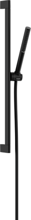 Душевой гарнитур hansgrohe Pulsify S 100 1jet EcoSmart со штангой 65 см, 24372670, матовый черный