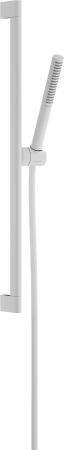 Душевой гарнитур hansgrohe Pulsify S 100 1jet EcoSmart со штангой 65 см, 24372700, матовый белый