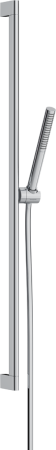Душевой гарнитур hansgrohe Pulsify S 100 1jet EcoSmart+ со штангой 90 см, 24383000, хром