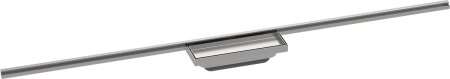 Внешняя часть трапа для душа hansgrohe RainDrain Minimalistic, 120 см, с регулировкой по высоте 56223000, хром