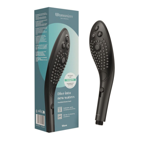 Ручной душ hansgrohe Womanizer Wave, 26807670, черный