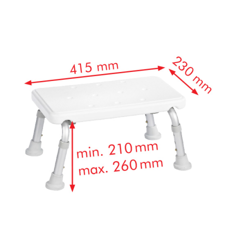 Скамейка для входа в ванну RIDDER Assistent с изменением высоты, А0102601, белый