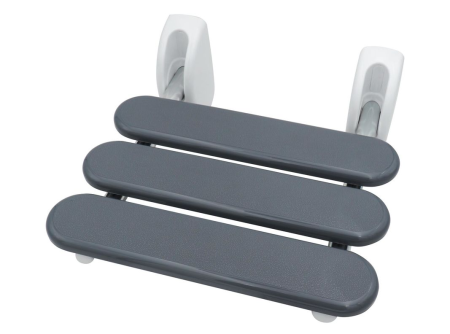 Сиденье откидное для душа RIDDER Pro, А140107, серый 