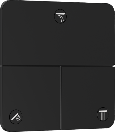 Переключатель потоков hansgrohe ShowerSelect Comfort Q, 15587670, матовый черный