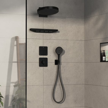 Переключатель потоков hansgrohe ShowerSelect Comfort Q, 15587670, матовый черный