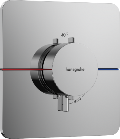 Термостат hansgrohe ShowerSelect Comfort Q для скрытого монтажа, 15588000, хром