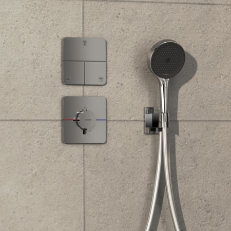 Термостат hansgrohe ShowerSelect Comfort Q для скрытого монтажа, 15588000, хром