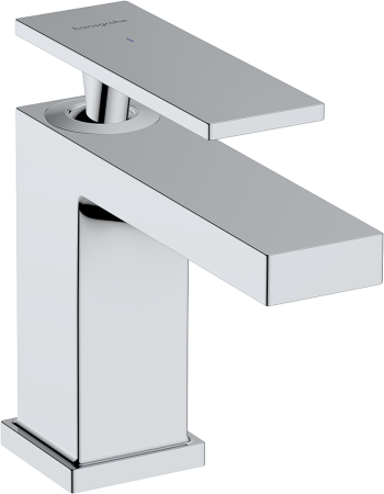 Смеситель для раковины hansgrohe Tecturis E 80, EcoSmart+, для холодной воды, 73013000, хром