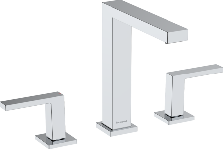 Смеситель для раковины hansgrohe Tecturis E 150 EcoSmart+, с донным клапаном Push-Open, 73030000, хром