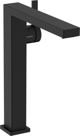 Смеситель для раковины hansgrohe Tecturis E 240 Fine CoolStart, EcoSmart+, с донным клапаном Push-Open, 73070670, матовый черный