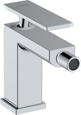 Смеситель для биде hansgrohe Tecturis E со сливным гарнитуром, 73200000, хром