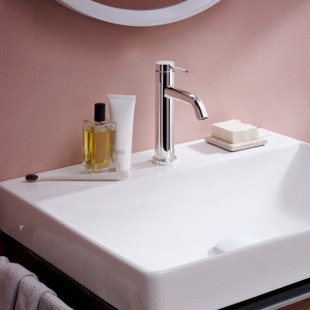 Cмеситель для раковины hansgrohe Tecturis S 110 EcoSmart+, 73311000, хром
