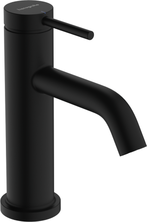 Cмеситель для раковины hansgrohe Tecturis S 80, EcoSmart+, для холодной воды, 73313670, матовый черный