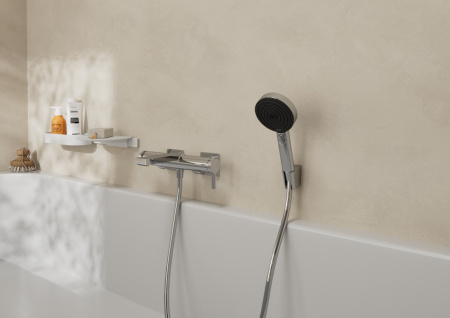 Смеситель для ванны hansgrohe Tecturis E, 73420000, хром