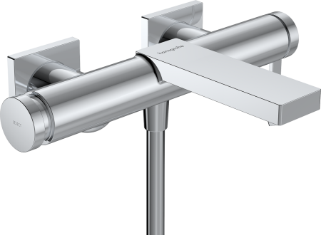 Смеситель для ванны hansgrohe Tecturis E, 73420000, хром