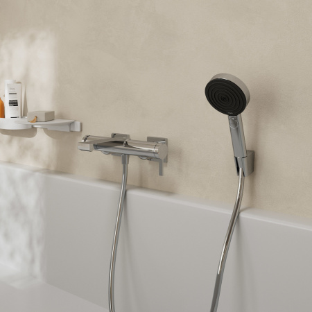 Смеситель для ванны hansgrohe Tecturis E, 73420000, хром