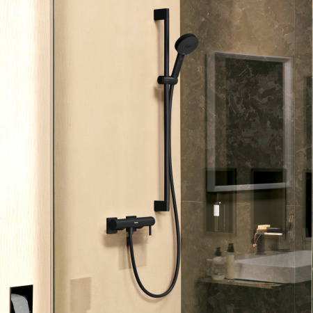 Смеситель для душа hansgrohe Tecturis E, 73620670, матовый черный