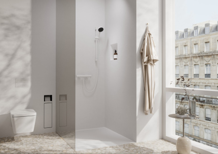 Смеситель для душа hansgrohe Tecturis E, 73620700, матовый белый