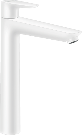 Смеситель для раковины hansgrohe Talis E 240, без сливного гарнитура 71717700, матовый белый