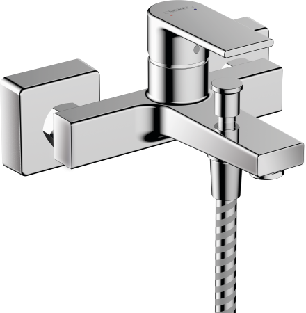 Смеситель для ванны hansgrohe Vernis Shape с 2 скоростями потока, 71453000, хром