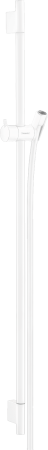 Душевая штанга hansgrohe Unica S Puro 90 см со шлангом 28631700, матовый белый