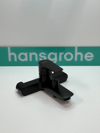 Смеситель для ванны hansgrohe Talis E 71740670/U, матовый черный, уцененный товар