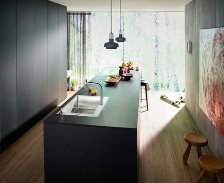 Кухонная комбинация hansgrohe C71-F660-08 врезная 43202800, под сталь