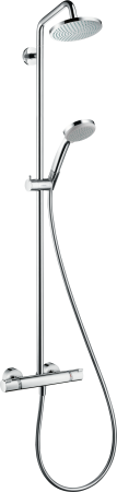 Душевая система hansgrohe Croma 160 1jet с термостатом 27135000, хром