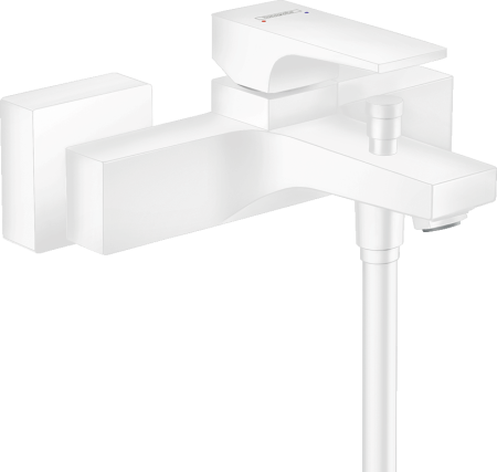 Смеситель для ванны hansgrohe Metropol 32540700, матовый белый