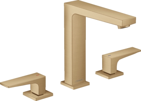 Смеситель для раковины hansgrohe Metropol 160 32515140, шлифованная бронза