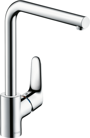 Смеситель для кухонной мойки hansgrohe Focus M41 280 1jet, Eco 31827000, хром