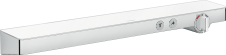 Термостат для душа hansgrohe ShowerTablet Select 700 на 2 потребителя 13184400, белый/хром