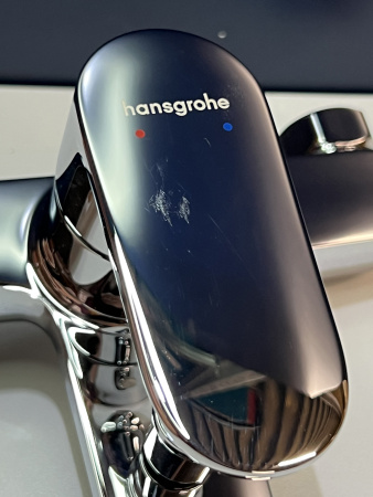 Смеситель для ванны hansgrohe Vernis Blend 71440000/U2, хром, уцененный товар