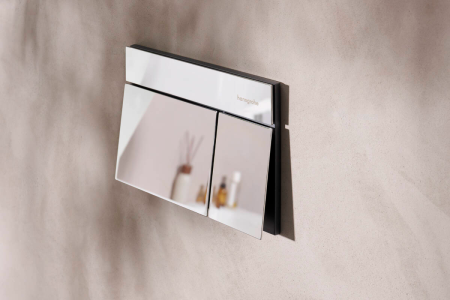 Панель смыва hansgrohe iFrame Original S, 66002000, хром