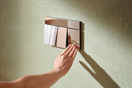 Панель смыва hansgrohe iFrame Original S, 66002000, хром