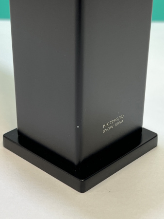 Смеситель для раковины hansgrohe Metropol 110 со сливным клапаном Push-Open 32507670/U, матовый черный, уцененный товар